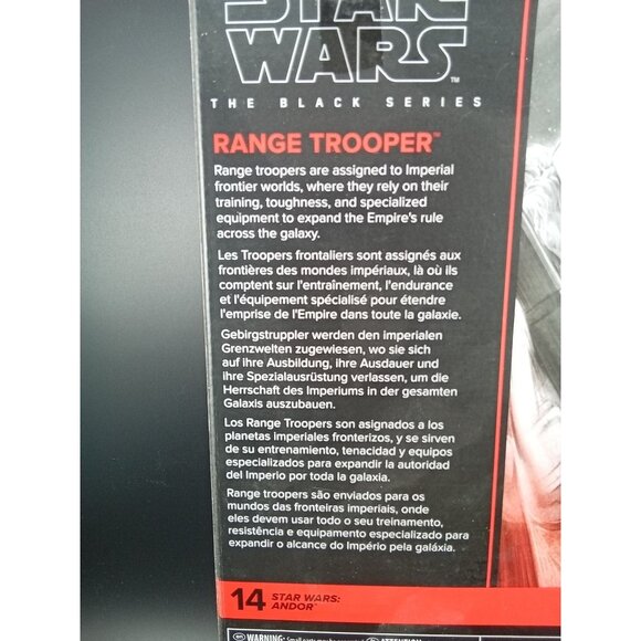 Star Wars Black Series Range Trooper Action Figure Star Wars: Andor 6" - Picture 4 of 5